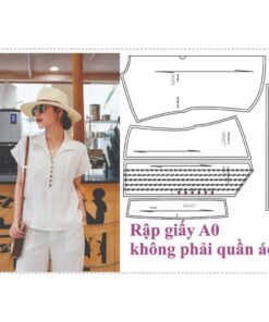 Rập giấy A0 mã 1804 - Rập may áo