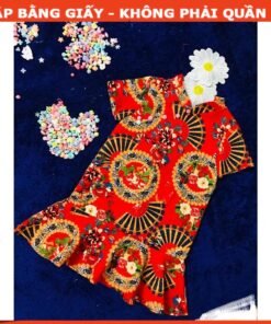 Rập giấy A0 mã R368 - Rập đầm cổ tàu đuôi cá