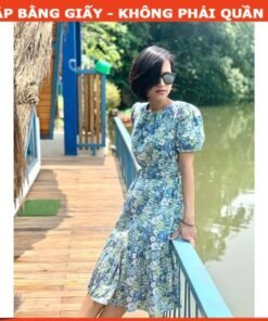 Rập giấy A0 mã 988 - đầm đuôi cá