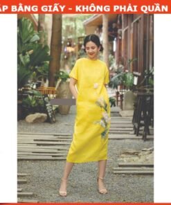 Rập giấy A0 mã 16 - rập đầm suông tay liền