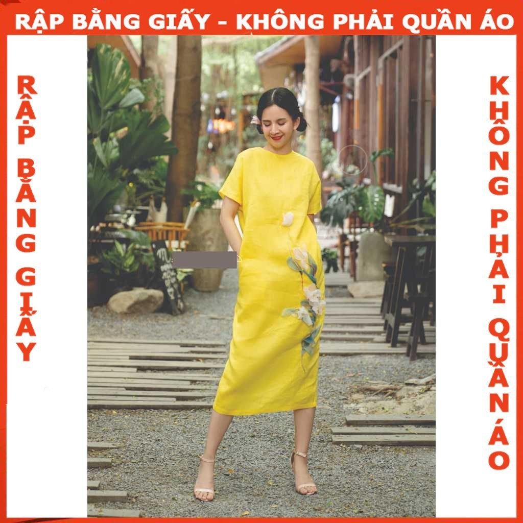 Rập giấy A0 mã 16 - rập đầm suông tay liền