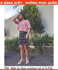 Rập giấy A0 mã 950 - áo thun form rộng