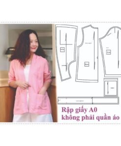 Rập giấy A0 mã 1805 - rập may áo