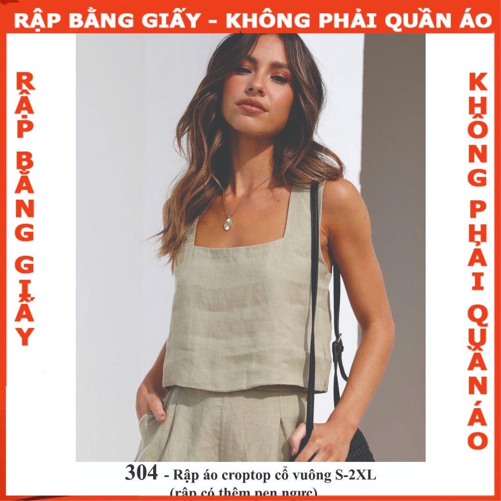 Rập giấy A0 may áo nữ mã 304