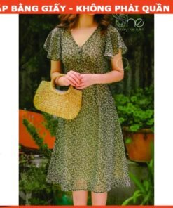 Rập giấy A0 đầm cánh tiên mã 1289