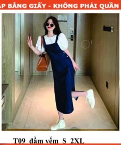 Rập giấy A0 mã T09 - Rập đầm yếm