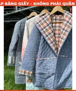 Rập giấy A0 1435 - áo chần bông mũ liền thân