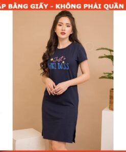 Rập giấy A0 mã 694 - đầm thun suông