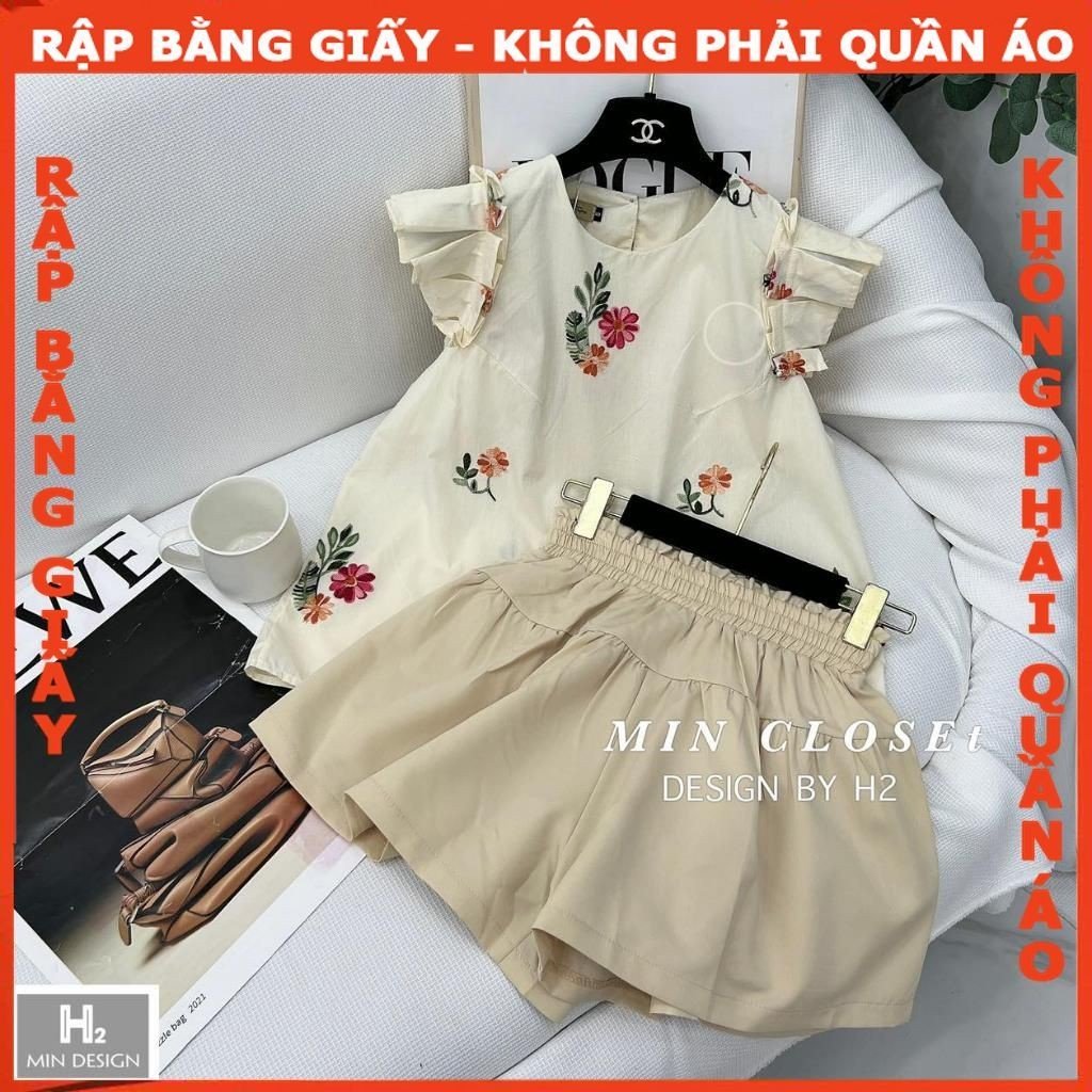 Rập giấy A0 mã 243 - bộ mặc nhà cánh tiên