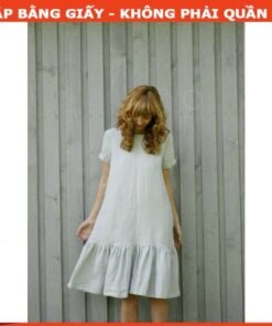 Rập giấy A0 mã 585 - đầm suông đuôi cá