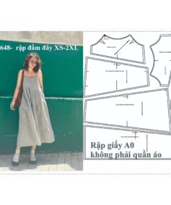 Rập giấy A0 mã 1648 - rập đầm dây