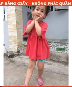 Rập giấy A0 mã R36 - áo thun tay chuông bé