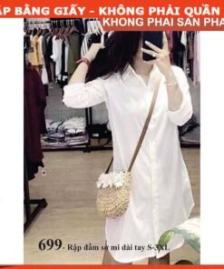 Rập giấy A0 mã 699 - Rập đầm sơ mi
