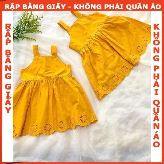 Rập giấy A0 mã R249 - Rpaaj đầm dây cho bé