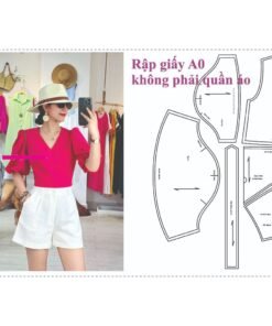 Rập giấy A0 1712 - rập áo