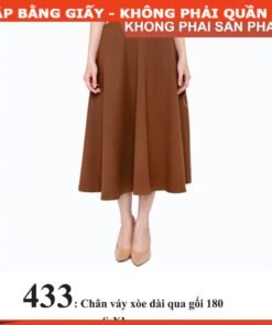 Rập giấy A0 mã 433 - rập chân váy