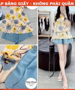 Rập giấy A0 bộ đùi áo 2 lớp mã 1332