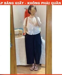 Rập giấy A0 mã 1700 - bộ linen 2 dáng áo