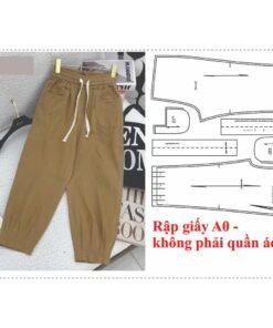 Rập giấy A0 mã 400 - quần bom