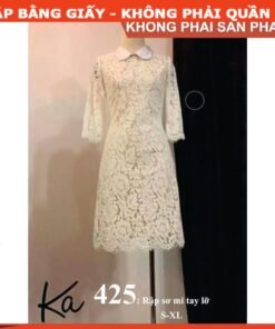 Rập giấy A0 mã 425 - Rập đầm nữ