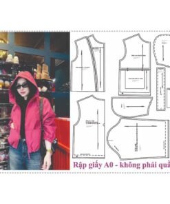 Rập giấy A0 mã 1803 - Rập may áo