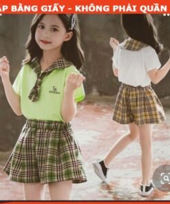 Rập giấy A0 mã R455 - bộ bâu lính thủy mẹ bé