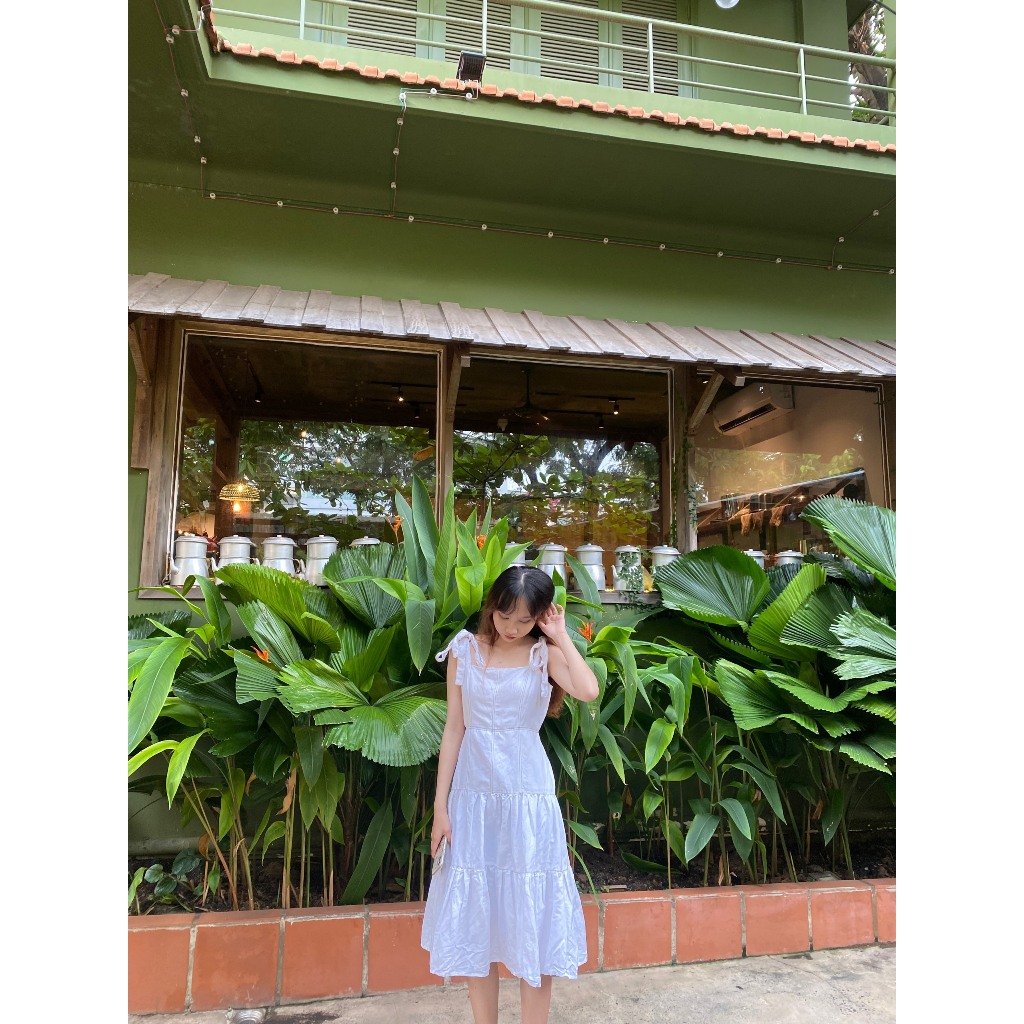 Rập giấy A0 mã 1646 - đầm dây xòe - Ảnh 4