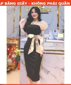 Rập giấy A0 mã 1201 - đầm tay phồng