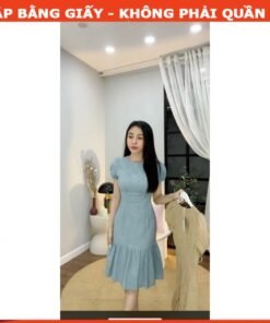 Rập giấy A0 mã 385 - đầm ôm đuôi cá