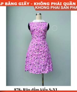 Rập giấy A0 mã 878 - Rập đầm dáng A