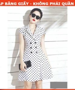 Rập giấy A0 mã 37 - đầm dáng A cổ bẻ