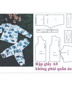Rập giấy A0 R139 - Rập may bộ thun