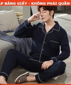 Rập giấy A0 mã B02 - bộ piyama nam