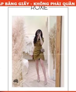 Rập giấy A0 đầm nữ mã 327