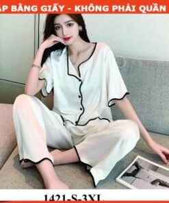 Rập giấy A0 mã 1421 - bộ mặc nhà