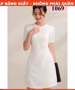 Rập giấy A0 mã 1069 - đầm dáng A