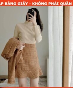 Rập chân váy đuôi cá 1124