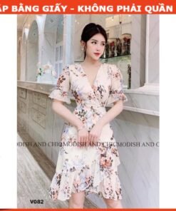 Rập giấy A0 mã 1326 - đầm voan