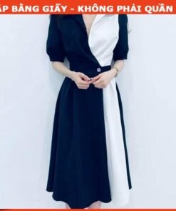 Rập giấy A0 mã 1524 - đầm sơ mi