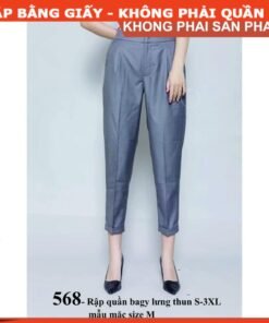 Rập giấy A0 mã 568 rập quần bagy sau thun