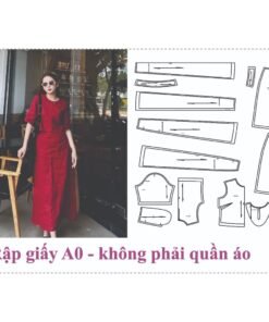 Rập giấy A0 mã 177 - rập set váy áo nữ