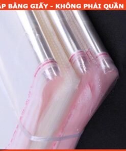 100g TÚI OPP băng keo dán miệng-Kích thước 26x37cm( 19 cái)