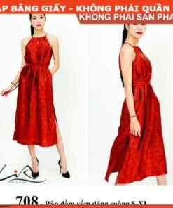 Rập giấy A0 mã 708 - Rập đầm yếm