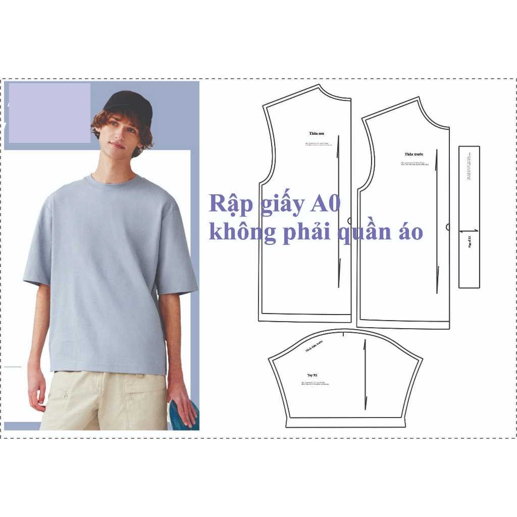 Rập giấy A0 mã B84 - rập may áo