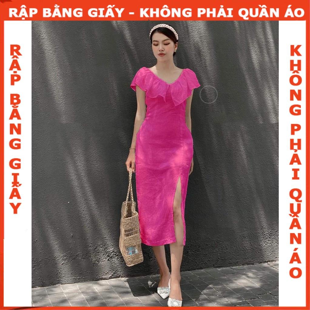 Rập giấy A0 mã 50 - đầm cánh tiên