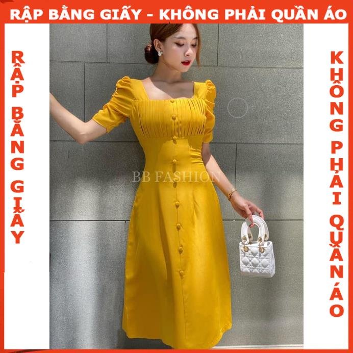 Rập giấy A0 mã 1265 - đầm tay phồng