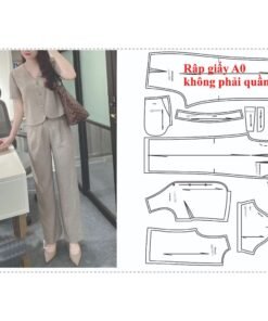 Rập giấy A0 mã 351 - Rập nguyên set