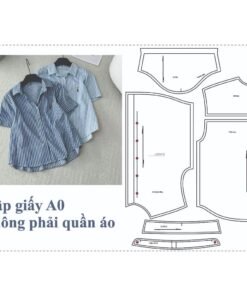 Rập giấy A0 mã 1795 - rập may áo