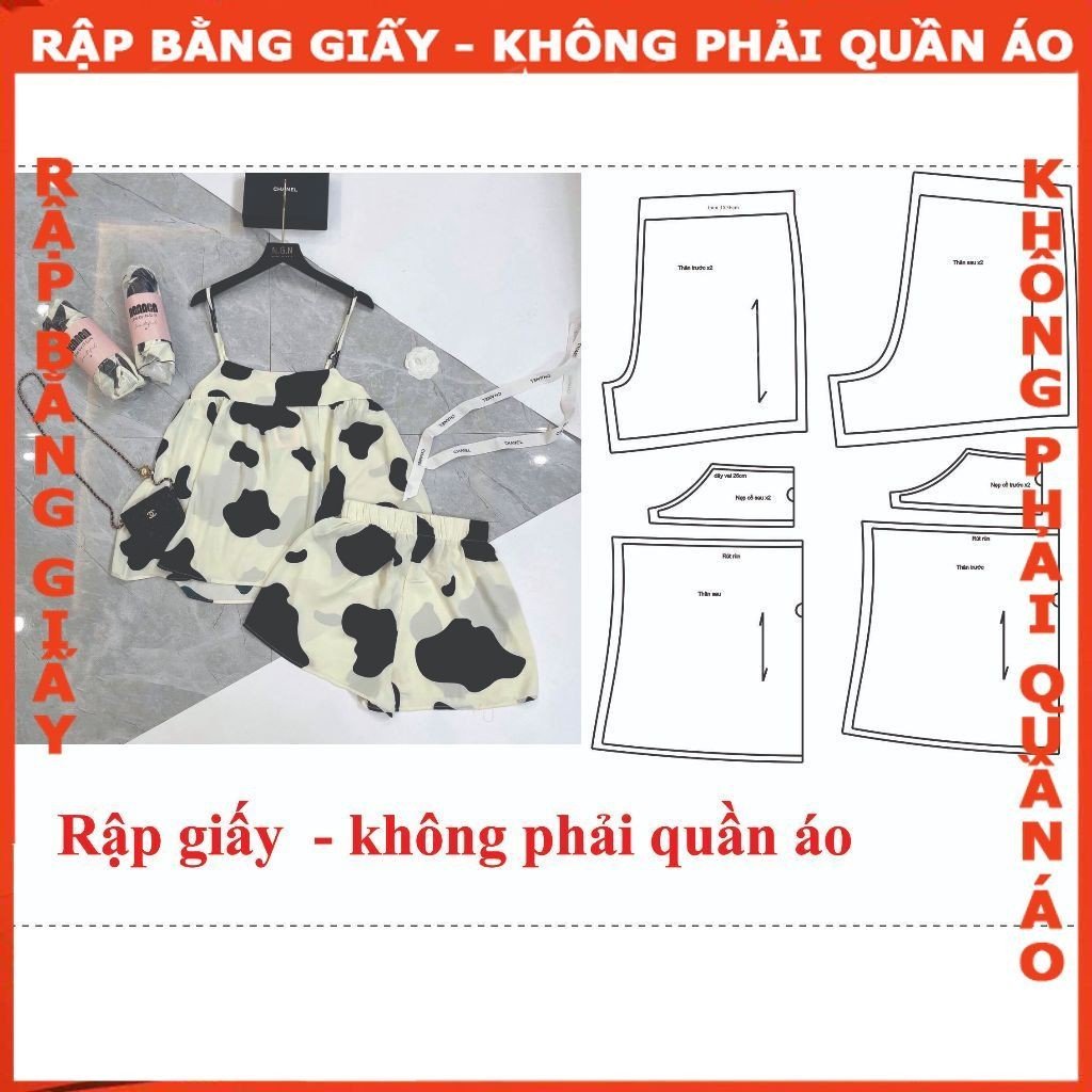 Rập giấy A0 mã 1471- bộ đùi nũ