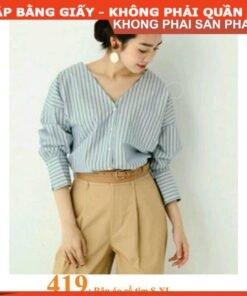 Rập giấy A0 mã 419 - rập áo cổ ti